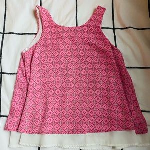 Girls Pink Soprano Nordstrom’s tank top large 14